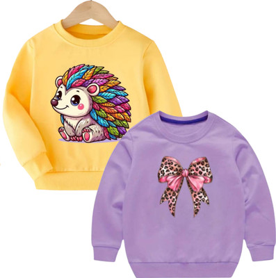 Dollyapparels Full Sleeve Printed Boys & Girls Sweatshirt