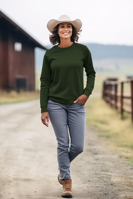 COLOR CAPITAL Full Sleeve Solid Women Sweatshirt
