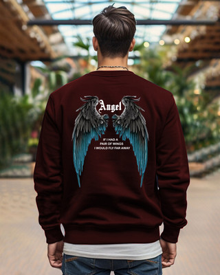 FastColors Full Sleeve Graphic Print Men Sweatshirt