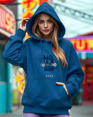 AUSK Full Sleeve Printed Women Sweatshirt
