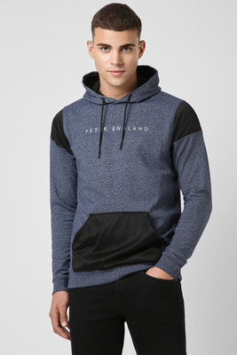 PETER ENGLAND Full Sleeve Solid Men Sweatshirt