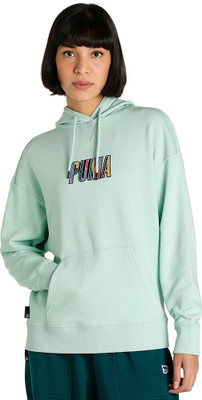 PUMA Full Sleeve Embroidered Women Sweatshirt