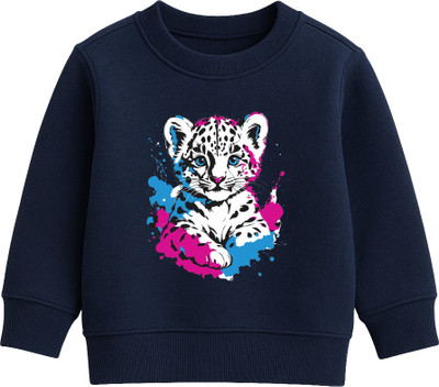 SEAMROGS Full Sleeve Self Design Baby Boys & Baby Girls Sweatshirt