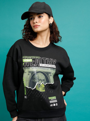 Tokyo Talkies Full Sleeve Graphic Print Women Sweatshirt
