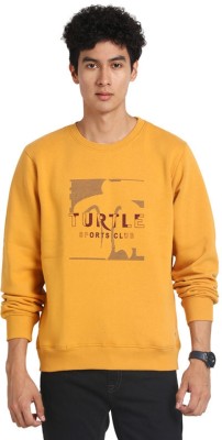 TURTLE Full Sleeve Printed Men Sweatshirt