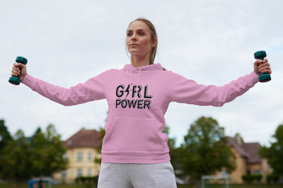 EZCLOTHING Full Sleeve Graphic Print Women Sweatshirt