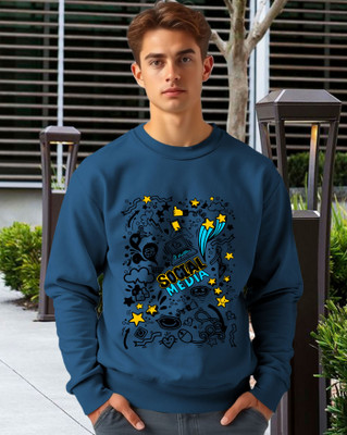 AUSK Full Sleeve Printed Men Sweatshirt