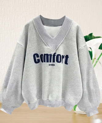 Twenty2Creation Full Sleeve Printed Women Sweatshirt
