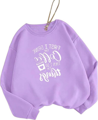 Draxstar Premi Full Sleeve Printed Women Sweatshirt