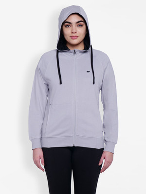 Wildcraft Full Sleeve Solid Women Sweatshirt