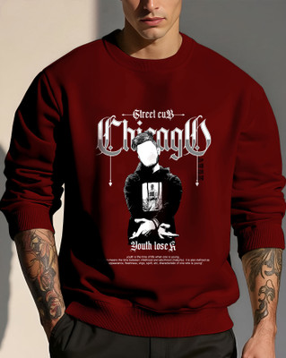ENITOR Full Sleeve Printed Men Sweatshirt