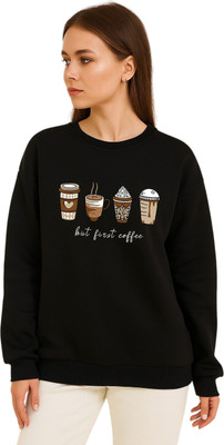 Stylezone Full Sleeve Self Design Women Sweatshirt