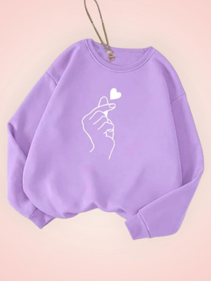 Draxstar Premi Full Sleeve Printed Women Sweatshirt
