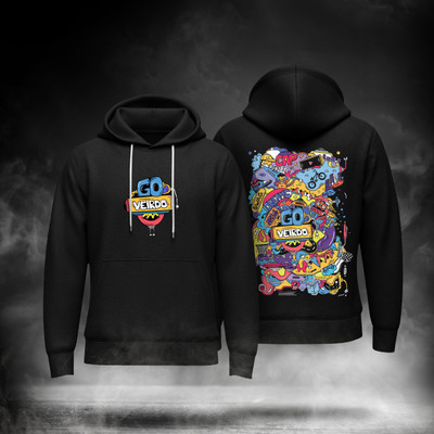 Veirdo Full Sleeve Printed Men Sweatshirt