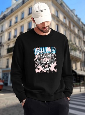 Benny Brooks Full Sleeve Graphic Print Men Sweatshirt