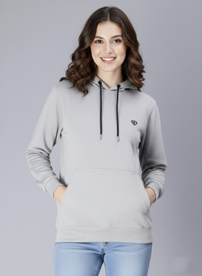 FARICON Full Sleeve Solid Women Sweatshirt