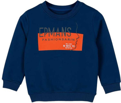 Pink Paradise Full Sleeve Graphic Print Boys Sweatshirt