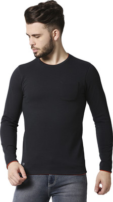 KILLER Full Sleeve Solid Men Sweatshirt