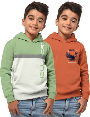 Hellcat Full Sleeve Printed Boys Sweatshirt