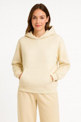 Rockwell Full Sleeve Solid Women Sweatshirt