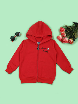 V-MART Full Sleeve Printed Girls Sweatshirt