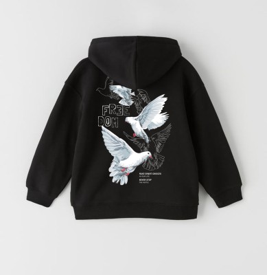 SQF Full Sleeve Printed Boys Sweatshirt