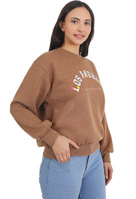 Veins Fashion Full Sleeve Printed Women Sweatshirt