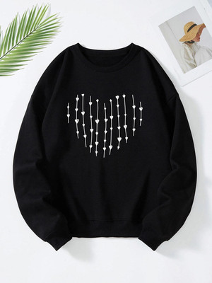 KOTTY Full Sleeve Printed Women Sweatshirt