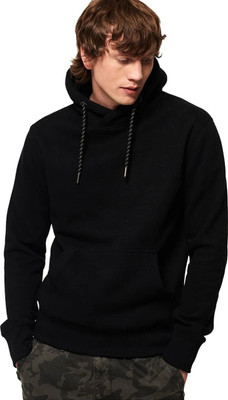 Adam White Full Sleeve Solid Men Sweatshirt