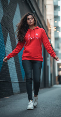 DivRa Clothing Full Sleeve Printed Women Sweatshirt