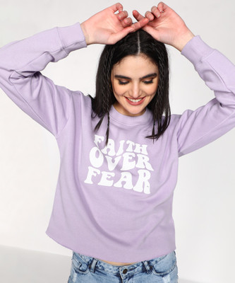 NUMERO UNO Full Sleeve Printed Women Sweatshirt