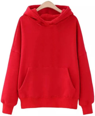 HouseOfCommon Full Sleeve Solid Women Sweatshirt