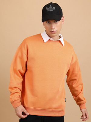 HIGHLANDER Full Sleeve Solid Men Sweatshirt