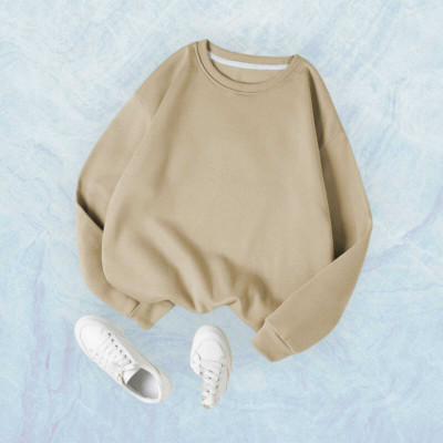 AKs fashion Full Sleeve Solid Women Sweatshirt