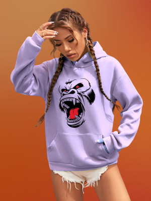 Kintu Parantu Full Sleeve Printed Women Sweatshirt