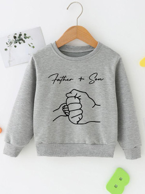 toystshirt Full Sleeve Printed Boys & Girls Sweatshirt