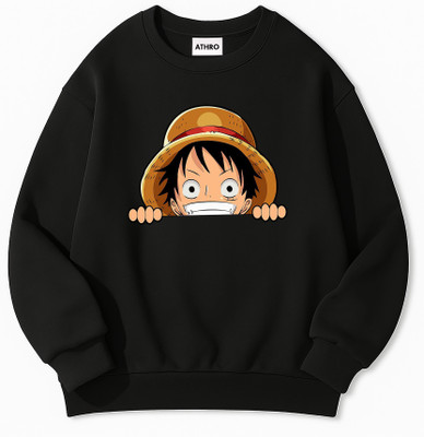 athro Full Sleeve Graphic Print Men & Women Sweatshirt