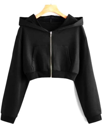 ROZEN COLLECTION Full Sleeve Self Design Women Sweatshirt