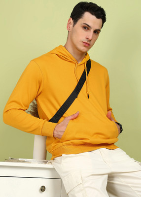 Alan Jones Full Sleeve Solid Men Sweatshirt