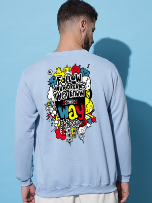 Else & What Full Sleeve Graphic Print Men Sweatshirt