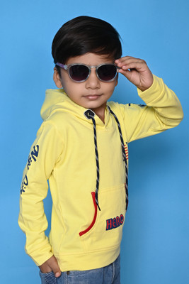 SelfiCollection Full Sleeve Printed Boys & Girls Sweatshirt