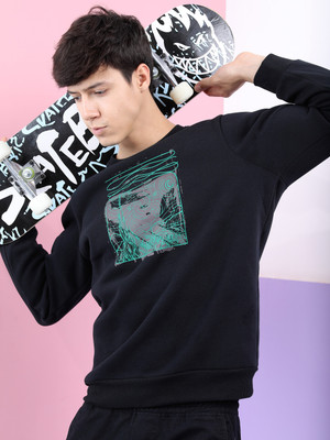 HIGHLANDER Full Sleeve Printed Men Sweatshirt