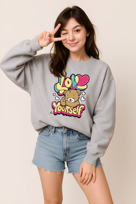Shonisha Full Sleeve Printed Women Sweatshirt