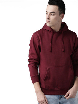 Galatea Full Sleeve Solid Men Sweatshirt