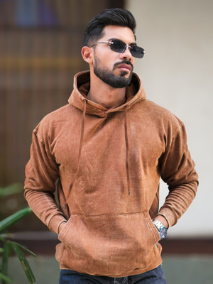 MANIAC Full Sleeve Solid Men Sweatshirt