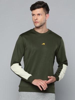 ALCIS Full Sleeve Printed Men Sweatshirt