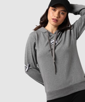 CAMPUS SUTRA Full Sleeve Solid Women Sweatshirt