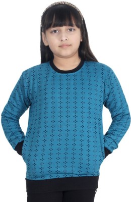 IndiWeaves Full Sleeve Printed Girls Sweatshirt