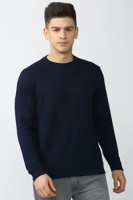 VDART TREND Full Sleeve Solid Men Sweatshirt