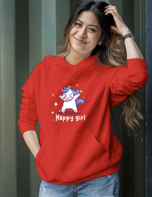 KASHIAN Full Sleeve Graphic Print Women Sweatshirt